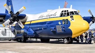 "Fat Albert" Flies Over San Francisco • Cockpit View