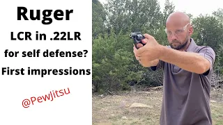 LCR in .22LR for self defense?  First shots impressions