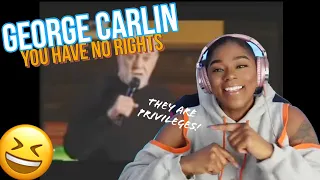 Rights or Privileges?! George Carlin "You Have No Rights" Reaction | IMSTILLASIA