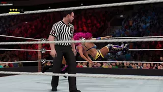 WWE 2K17-SUMMERSLAM'17- RAW WOMEN'S CHAMPIONSHIP MATCH: SASHA BANKS vs ALEXA BLISS (Ps4)