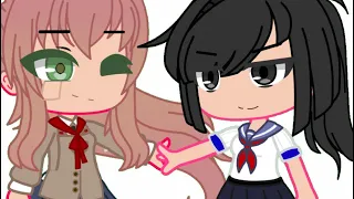 Monika VS Ayano Aishi Rap Battle!{Not Original} (Gacha Club)