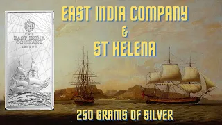 East India Company Silver Bar - St Helena - 2021