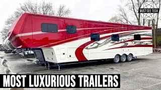 10 Best Luxury Travel Trailers that Money Can Buy in 2021 (Caravans and 5th Wheels)