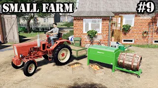 Picking apples. Juice production. Small Farm. FS 19. Episode 9