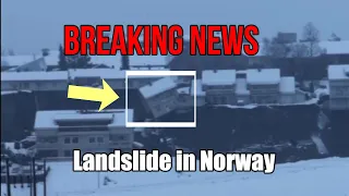 Massive Landslide in Norway 2020 [Actual Footage]