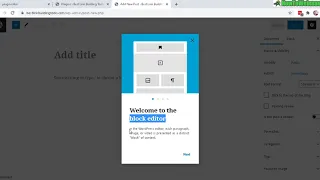 How to Switch Back to Old Wordpress Classic Editor - Disable Block Editor