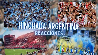 Españoles Reaccionando a Hinchadas Argentinas || El Rubius, Ibai, Walter Alejandro...