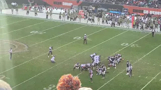 2021 Ravens vs. Bears: 11/21/21. Tucker’s 3rd field goal.