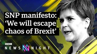 UK election: SNP pledge to 'lock Conservatives out of power' - BBC Newsnight