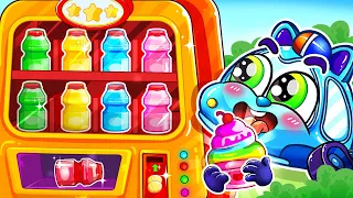 Yes Yes! Surprise Juice Vending Machine🍈🍇The Flavor Song🚗🚓🚌🚑+More Nursery Rhymes by BabyCar Story