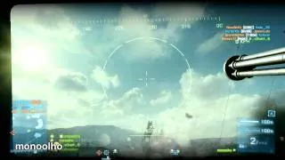Battlefield 3 Gameplay 2 (Caspian Border - Anti-Air Tank) part 2