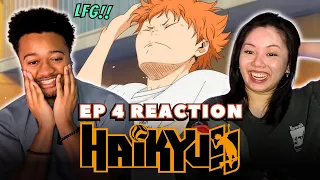 DOING THE IMPOSSIBLE?! | *Haikyuu!!* Ep 4 (FIRST TIME REACTION)