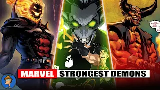 Some Of The Most Powerful Marvel Demons In HINDI [Like Mephisto] @HeyFreaks_