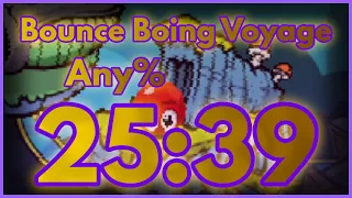 [Former World Record] Bounce Boing Voyage - Any% Speedrun in 25:39