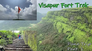 Visapur Fort Trek | Monsoon Trek | Lonavala | Pune Trip Part 1