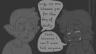 If Hunter talked to Luz instead of Amity about her guilt... • The Owl House Comic/PMV