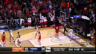 Syracuse vs. Virginia: Tyler Lydon 3-pt