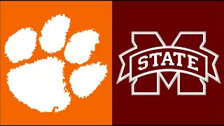 2018-19 College Basketball:  Clemson vs. (#22) Mississippi State (Full Game)