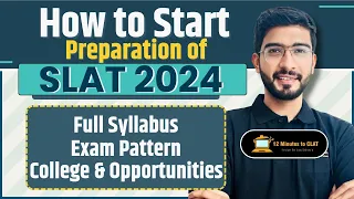 SLAT 2024: Everything You Need to Know I Complete Syllabus I Sources I Colleges I Keshav Malpani