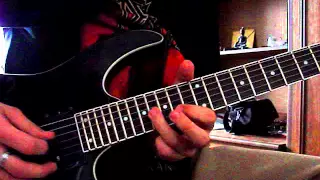 Death - Crystal Mountain (Guitar cover, Solo)