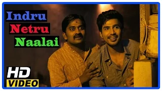 Indru Netru Naalai Tamil Movie | Scenes | Vishnu discovers about T M Karthik's |Karunakaran