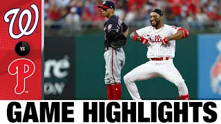 Nationals vs Phillies Game Highlights (8/6/22) | MLB Highlights