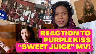 First REACTION to new kpop girl group PURPLE KISS!!