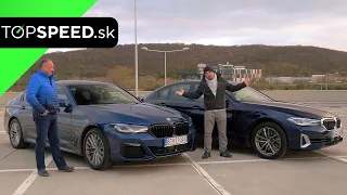 TEST BMW 540i proti BMW 540d * srdce versus rozum - benzín kontra dízel