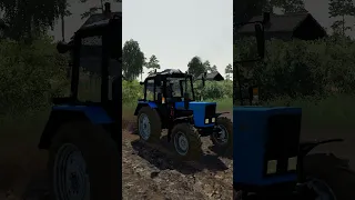 [РП] ПОМОГ БАБУШКЕ ВСПАХАТЬ ОГОРОД! Farming Simulator 19 #shorts #farmingsimulator19 #fs19 #рп