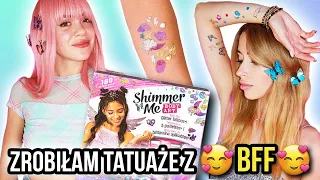 ROBIMY TATUAŻE Z BFF 😍 SHIMMER ME COOL MAKER ✨ Martyna Zabawa