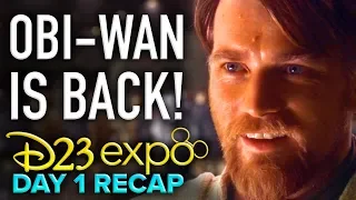 OBI WAN SERIES ANNOUNCED for Disney Plus! | D23 Expo 2019 Day 1 RECAP - Disney News