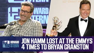 Jon Hamm on Losing the Emmy to Bryan Cranston 4 Times