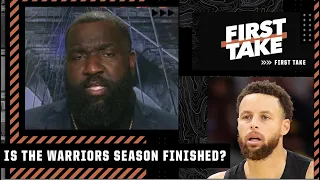 The Warriors are FINISHED without Steph Curry 🗣️ - Kendrick Perkins | First Take