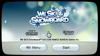 We Ski & Snowboard | Wii Wednesdays #46