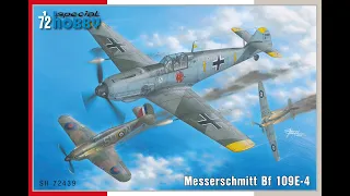 *Quick-Snip Review* Special Hobby 1/72 Bf109E-4