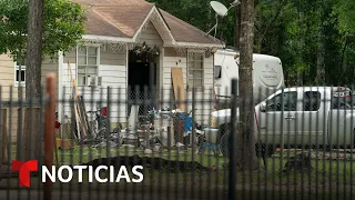 Continúa la búsqueda de presunto asesino de cinco latinos | Noticias Telemundo