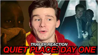 A QUIET PLACE: DAY ONE || OFFICIAL TRAILER || REACTION / THOUGHTS!!