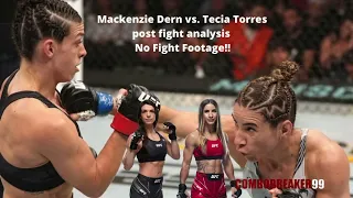 UFC 273 Mackenzie Dern vs. Tecia Torres post fight analysis, TORRES ROBBED??