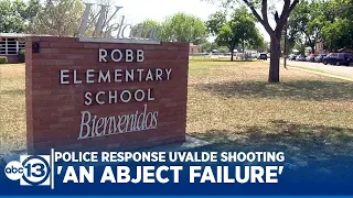 Police response to Uvalde was 'abject failure,' state's top cop says