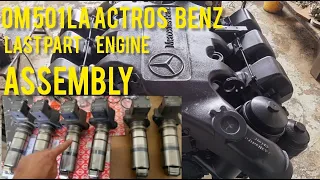 OM/501 LA ACTROS LAST PART ENGINE ASSEMBLE