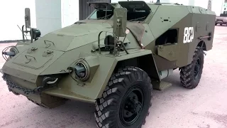 Restoration of Russian Armored BTR-40