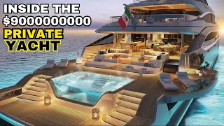 Inside the $9000000000 Private yacht