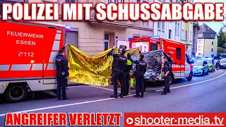 🚨  SCHUSSABGABE DURCH POLIZEI = 1 VERLETZTE PERSON  🚨 | 🚓  Einsatz mit Notwehr  🚓