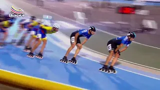 Elimination race men 10 km Final inline speed skate world's championship, 2021- Ibague Colombia,