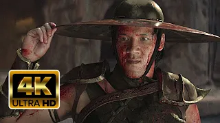4K - Mortal Kombat - FATALITIES de Kung Lao e Shang Tsung - Dublado 4K