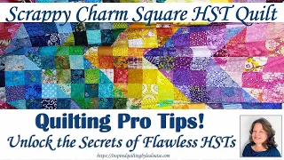 Quilting Pro Tips: Unlocking the Secrets of Flawless HST Points| Lea Louise Quilts