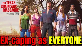 Escaping as Every Victim | Texas Chain Saw Massacre Game