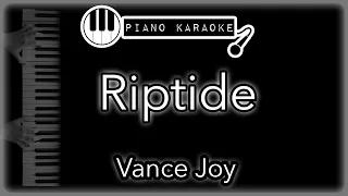 Riptide - Vance Joy - Piano Karaoke Instrumental
