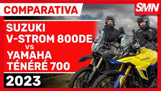 Comparativa Suzuki V-Strom 800DE Vs Yamaha Ténéré 700 | Opiniones y review en español