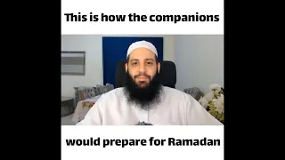 This is how the companions would prepare for Ramadan | Abu Bakr Zoud